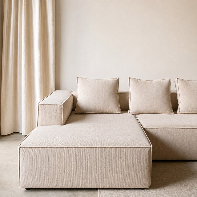 Sofá Modular Cala con Chaise Longue Izquierda