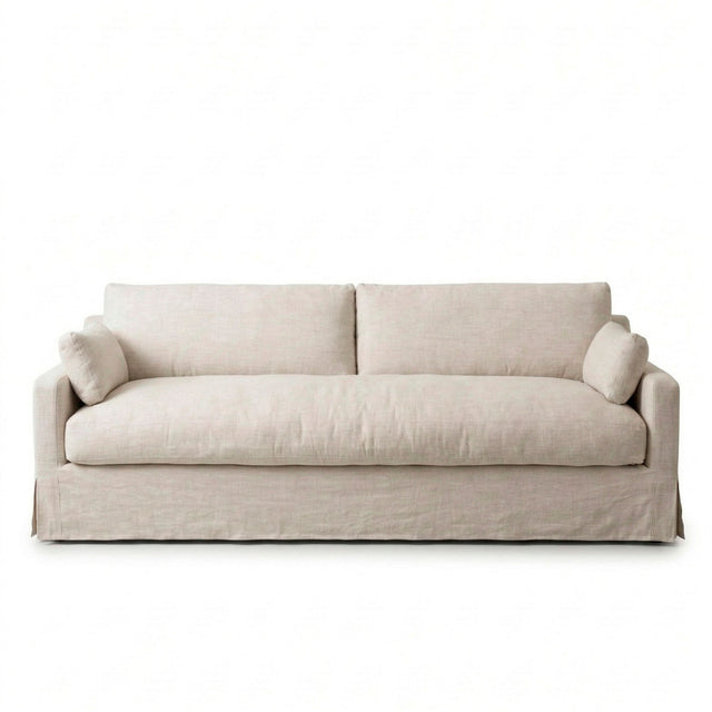 Sofa Roma vista frontal de estilo nórdico