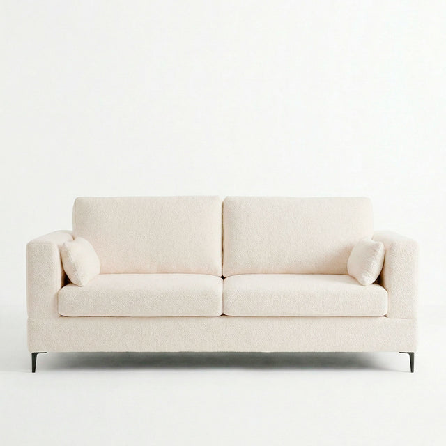 Sofa Toledo vista frontal de estilo nórdico