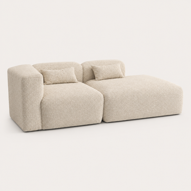 Sofá Modular Nido de Líneas Redondeadas