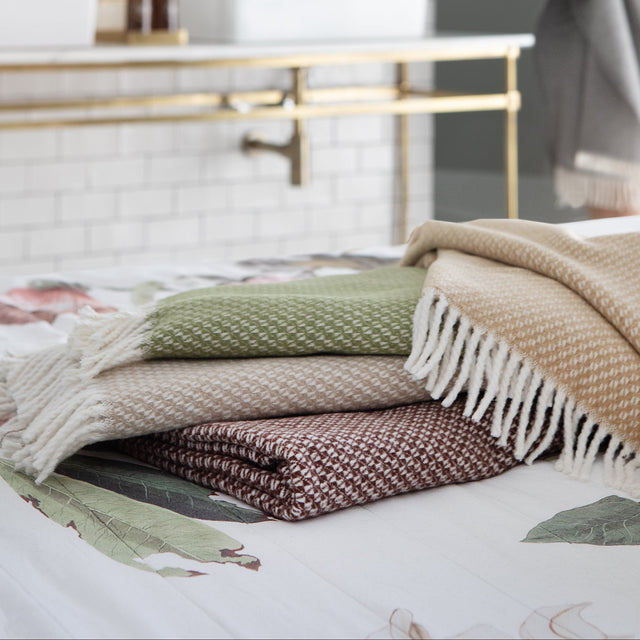 Mueble Manta Wabi Canela en ambiente de estilo nórdico